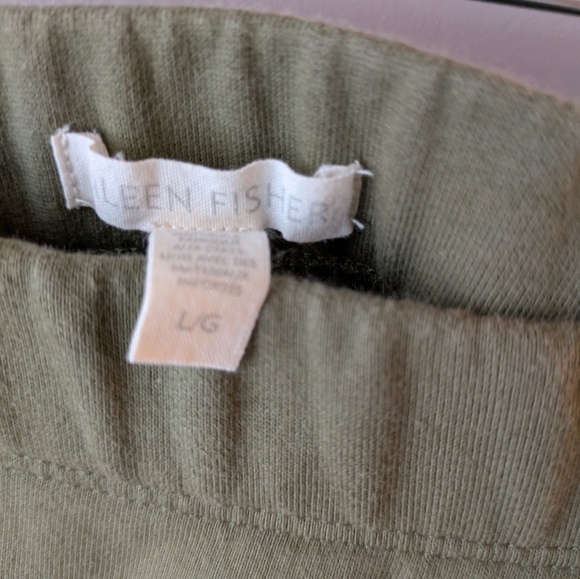 Eileen Fisher cotton Terry skirt L - Picture 3 of 6